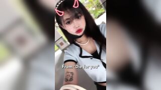Natashaznrl Pretty Asian Tiktoker Hot Video