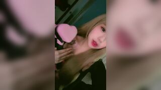 Natashaznrl Petite Asian blondie Showing off on cam Video