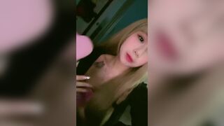 Natashaznrl Petite Asian blondie Showing off on cam Video