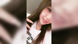 Sexy Asian Cutie Showing Off Video