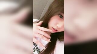 Sexy Asian Cutie Showing Off Video