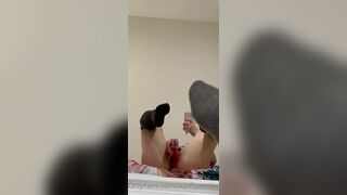 Sunflowerbxxby Asian Slutty Girl Fucks a Dildo On Bed Onlyfans VIdeo