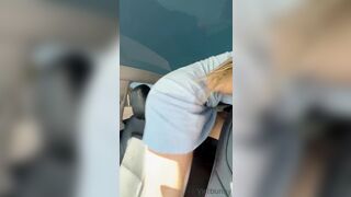 Vietbunny Asian Gets Horny On Car And Masturbates Her Pussy After Getting Undressed Onlyfans VIdeo