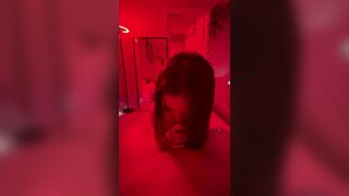 Asian Hottie Sucking His Cock Gently Video