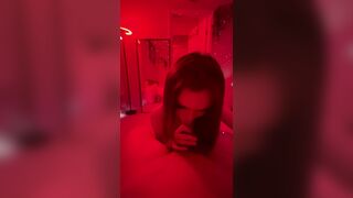 Asian Hottie Sucking His Cock Gently Video