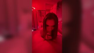 Asian Hottie Sucking His Cock Gently Video