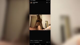 God's Bitch Horny Asian Mounting on her bf Passionately Video