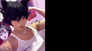 nnnnekochan Sexy Horny Asian Reveals Her Boobs Video
