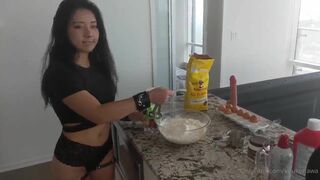 Kirukonawa Busty Cute Asian Exposing In Kitchen Onlyfans Video