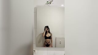 Horny Thot Ayarose Wearing Hot Lingerie And Teasing Video