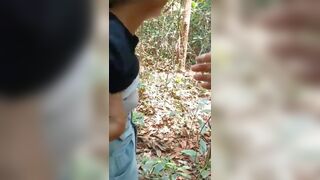 Asian Teen Shows Small Tits In The Jungle Video