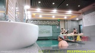 Asian Milfs Gets Exposed To a Hidden Cam In the Bathroom Video