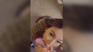 Sexy Asian College Girl Sucking Hard Dick In Knees Video