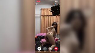 Little Asian Gf Masturbating For Her Bf On a Video Call Leaked Video