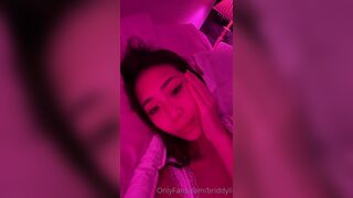 Briddyli Hot Asian Teen On Bed Onlyfans Video