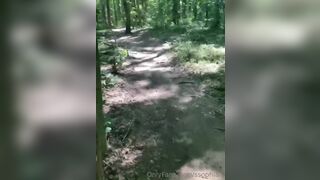 SSophiali Horny Asian Doing a Blowjob Inside a Forest Onlyfans Video