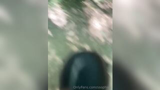 SSophiali Horny Asian Doing a Blowjob Inside a Forest Onlyfans Video