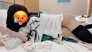 Hot Asian Trans School Teen Fucking Her Friend Video