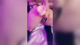 Toxicdaisies Asian Slut Sucks a Dildo Before Fucking Her Pussy with It Onlyfans Video