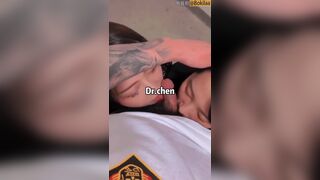 Lucky Asian Bf gets His Cock Sucked By Pretty Babes Video