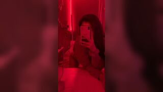 Half Naked Asian Recording Herself Leaked Video