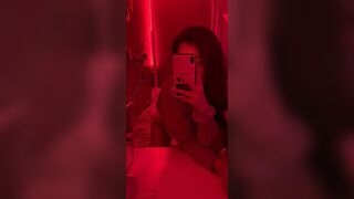 Half Naked Asian Recording Herself Leaked Video