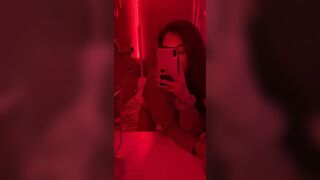 Half Naked Asian Recording Herself Leaked Video