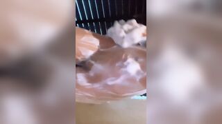 Sexy Asian Babe Showing Off Her Hot Body While Showering Video