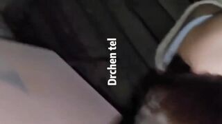 Horny Asian Girl Sucking a Cock On the Car Video