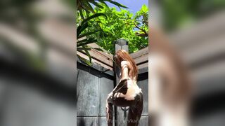 Karajlee Asian Shows Off her Hot Body While Showering Onlyfans Video