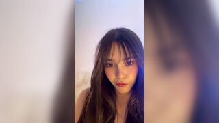 Pretty Hot Asian Showing herself In Lingerie Video