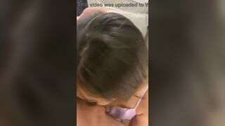 Asian babe Sucking Huge Cock Sensually Video