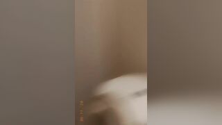 Sexy Fit Asian Reveals her juicy Boobs In Mirror Video