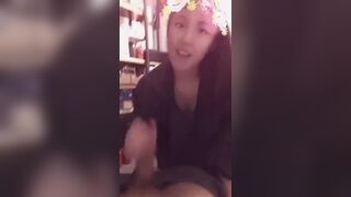 Asian Teen Gf Giving a Handjob For Bf Until He Cums Leaked Video