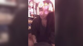 Asian Teen Gf Giving a Handjob For Bf Until He Cums Leaked Video