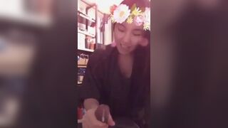 Asian Teen Gf Giving a Handjob For Bf Until He Cums Leaked Video