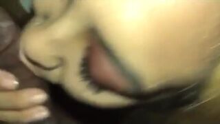 Slutty Asian Blonde Sucking a BBC Leaked Video
