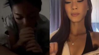 Onlyqueenkhloe Horny asian Giving a Sensual Blow For Bf Onlyfans VIdeo
