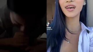 Onlyqueenkhloe Horny asian Giving a Sensual Blow For Bf Onlyfans VIdeo