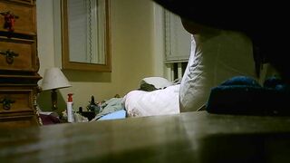 Asian Girl Gets Exposed To a Hidden Cam In Nude While Getting Dressed Video