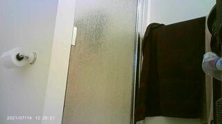 Asian Sexy Babe gets Her Nude Body Exposed To a Hidden Cam While On Shower Video