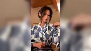 Rose Melle Sexy Asian Babe Reveals Her Juicy Round Tits Onlyfans Video