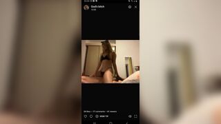 God's Bitch Slutty Asian Rides A Cock Hard On The Bed Onlyfans Video