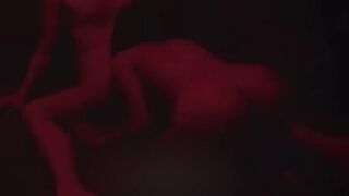 LilyLuen Sexy Asian Gf Sucks His Hard Cock In a Red Room Onlyfans Leaked Video