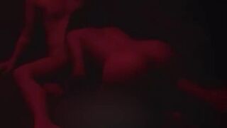 LilyLuen Sexy Asian Gf Sucks His Hard Cock In a Red Room Onlyfans Leaked Video