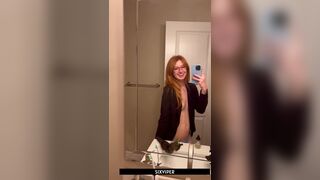 Slutty Asian Teen Showing Off Her Sexy Body Mirror Cam Video