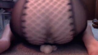 Big Booty Asian Babe Plays Hard With A Big Dildo Video