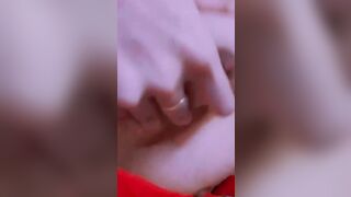 Horny Asian GF Rubbing Her Cute Tits Leaked Video