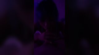 Slutty Asian Teen Sucking Big Cock Gently In A Dark Room Video