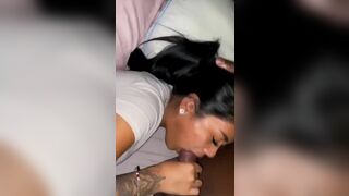 Horny Asian Slut Sucking A Big Black Cock Hard Leaked Video